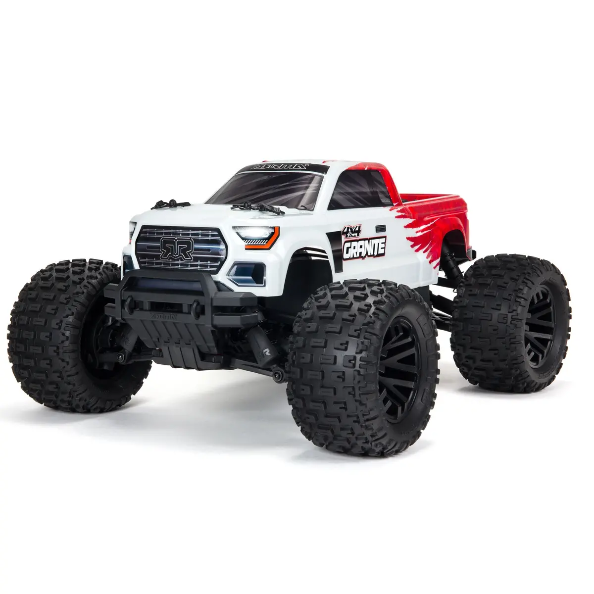 1/10 Granite 4Wd V3 Mega 550 Brushed Monster Truck Rtr, Red - Ara4202v3t2 1