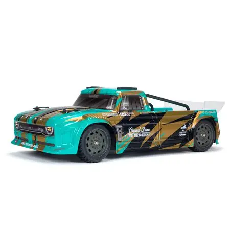 1/8 Infraction 4Wd Mega Resto Mod Truck Rtr Teal/Bronze - Ara4215v3t2 1
