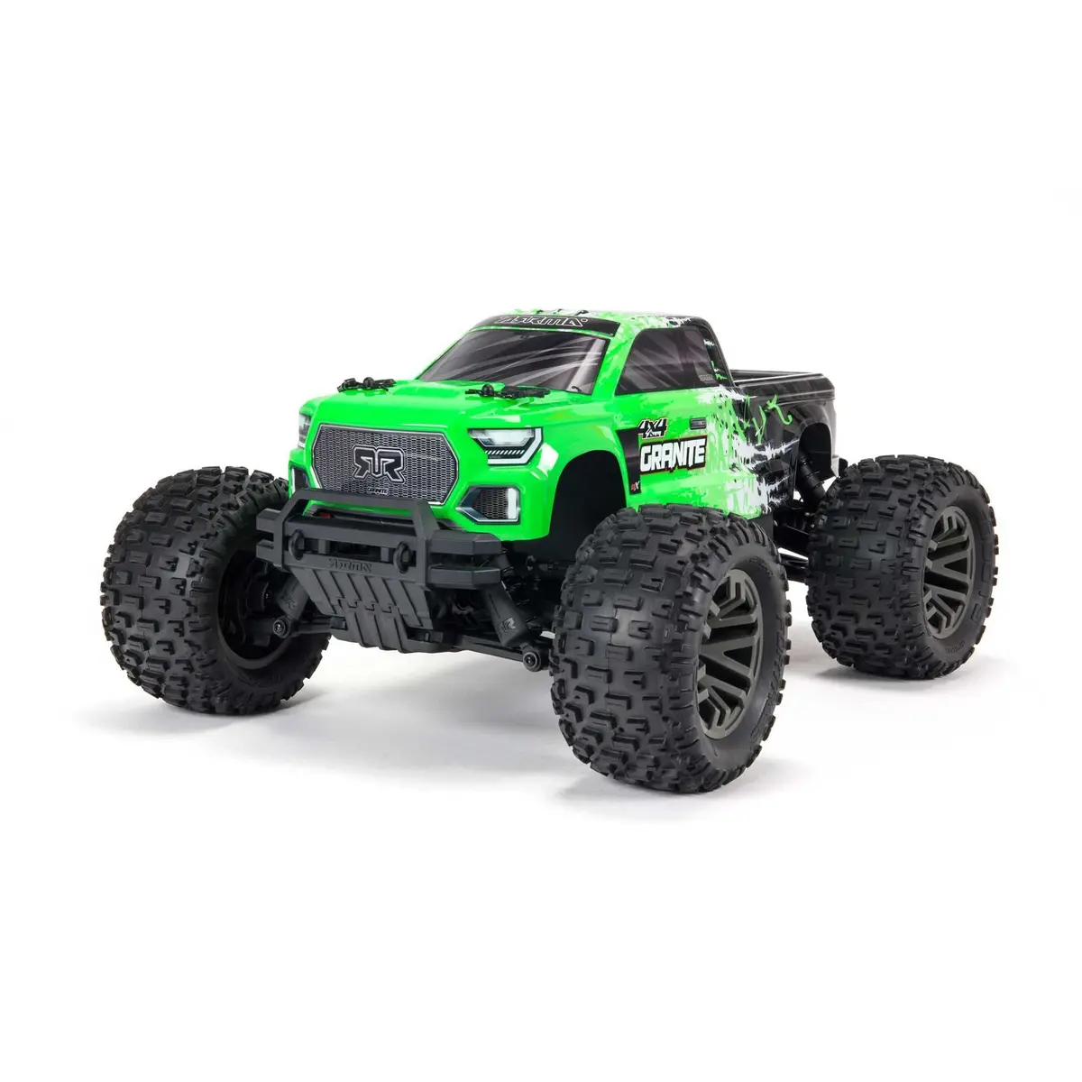 1/10 Granite 4X4 V3 3S Blx Brushless Monster Truck Rtr, Green - Ara4302v3t2 1