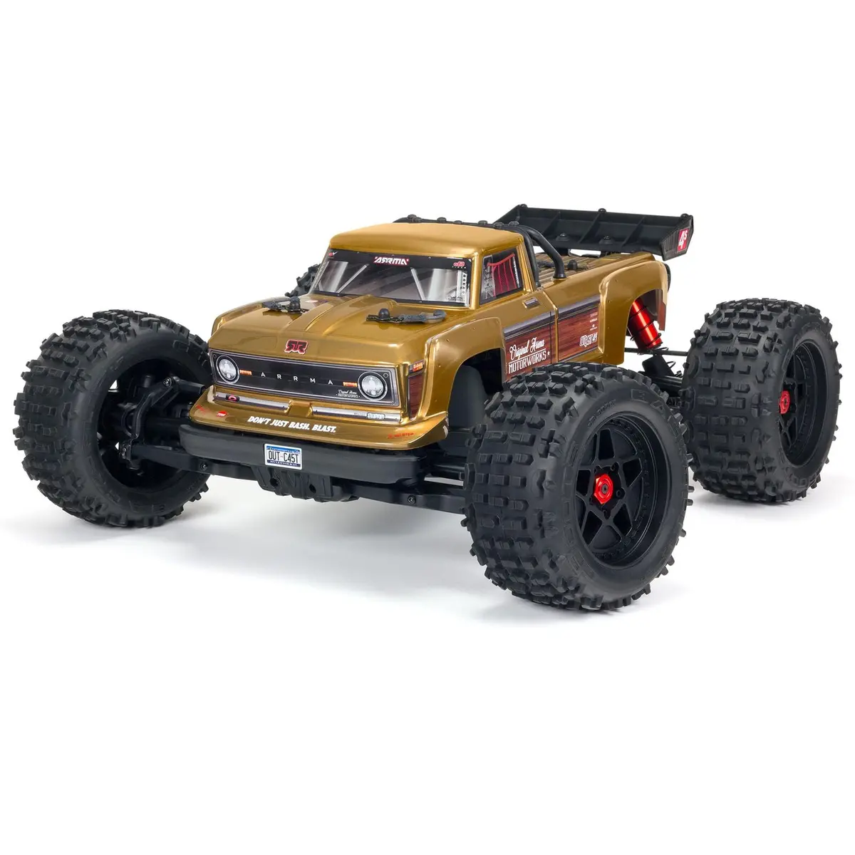 1/10 Outcast 4X4 4S V2 Blx Stunt Truck Rtr, Bronze - Ara4410v2t1 2