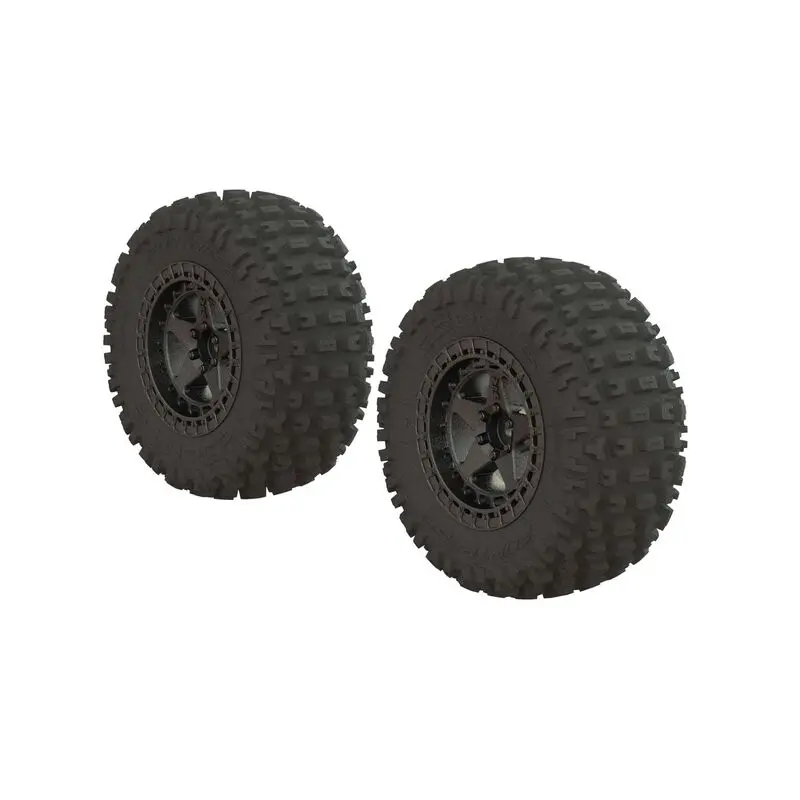 Dboots 'Fortress Sc' Tire Set Glued Gun Metal (2) - Ara550087 1