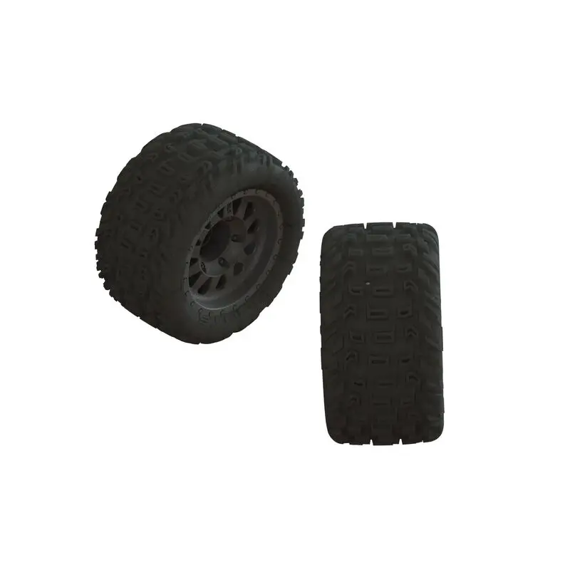 1/10 Dboots Katar Mt Pre-Mounted Tire 14Mm Hex (2) - Ara550091 1