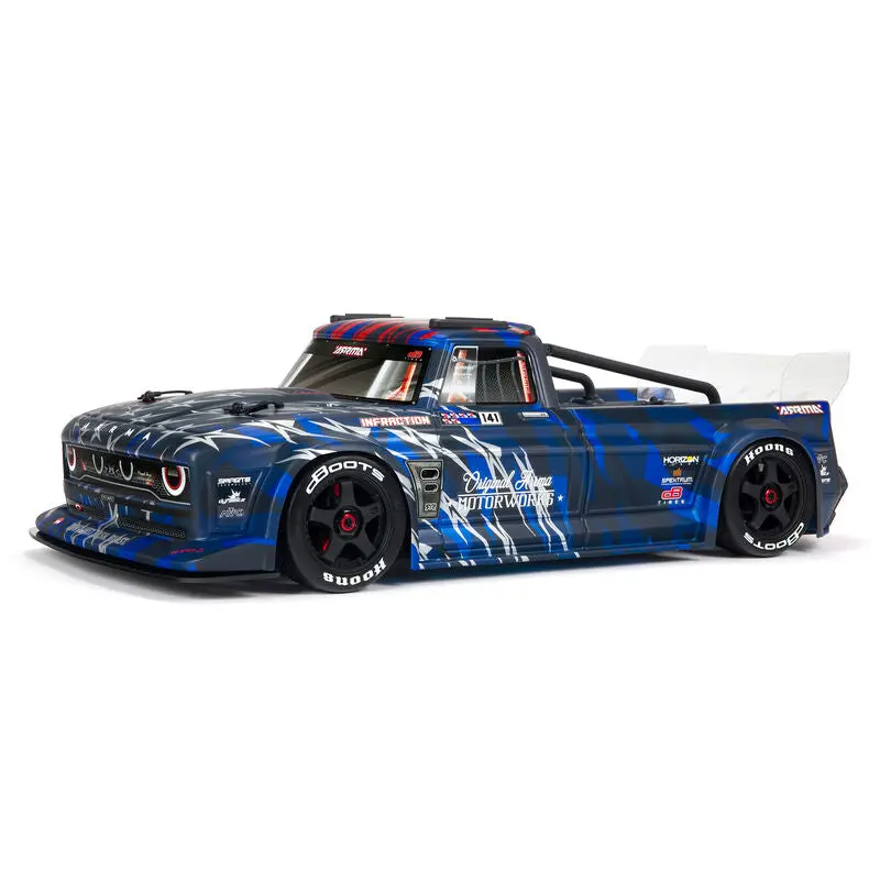 1/7 Infraction 6S Blx V2 All Road Truck Rtr, Blue - Ara7615v2t1 1