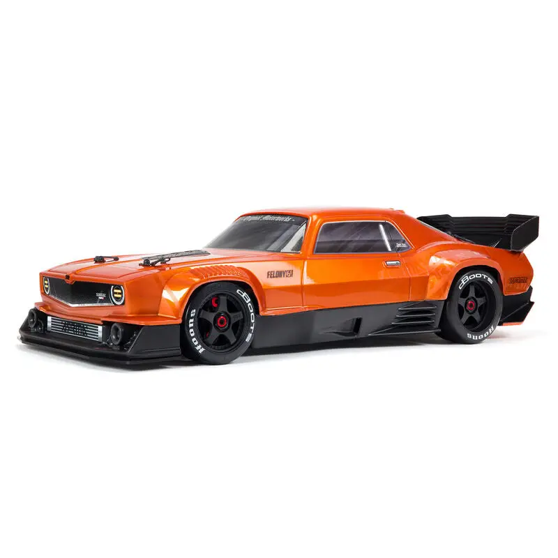 1/7 Felony 6S Blx Street Bash All-Road Muscle Car Rtr, Orange 1