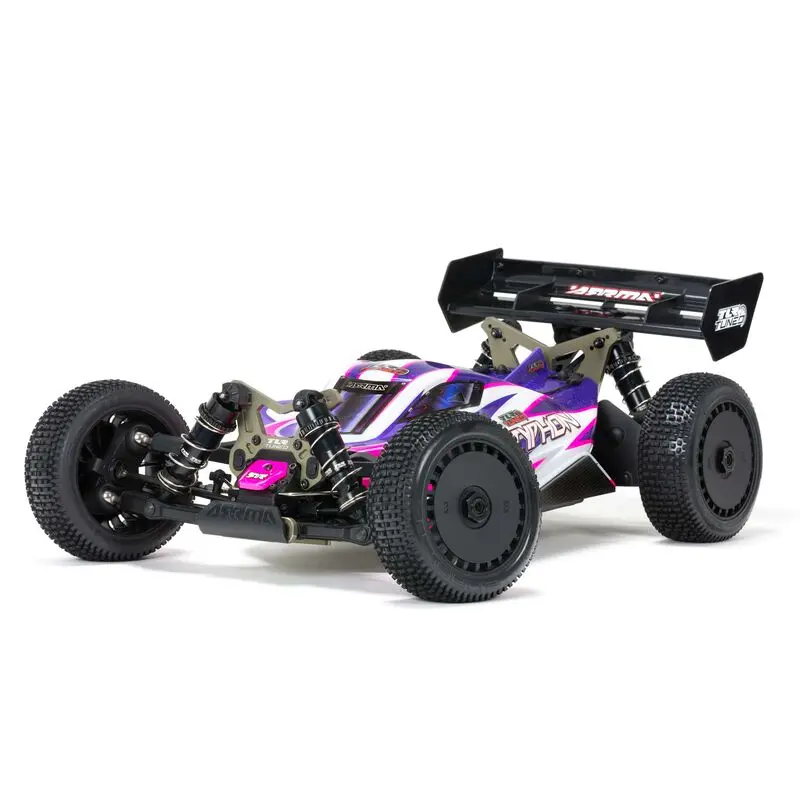 1/8 Tlr Tuned Typhon 4X4 Roller Buggy -  Pink/Purple - Ara8306 1