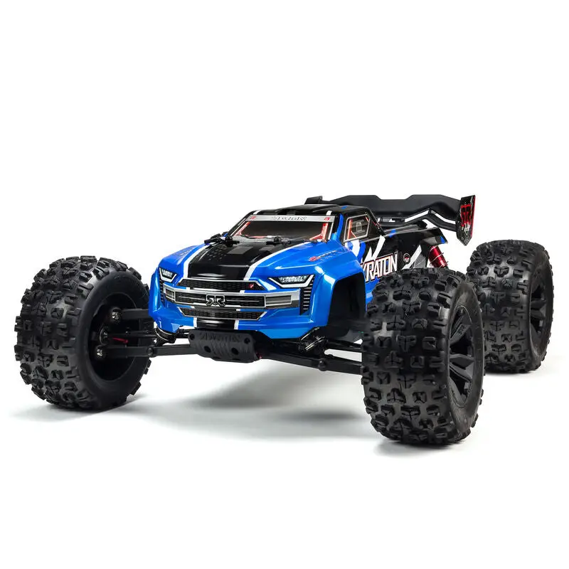 1/8 Kraton 6S V5 4Wd Blx Speed Monster Truck With Spektrum Firma Rtr, Blue - Ara8608v5t2 1
