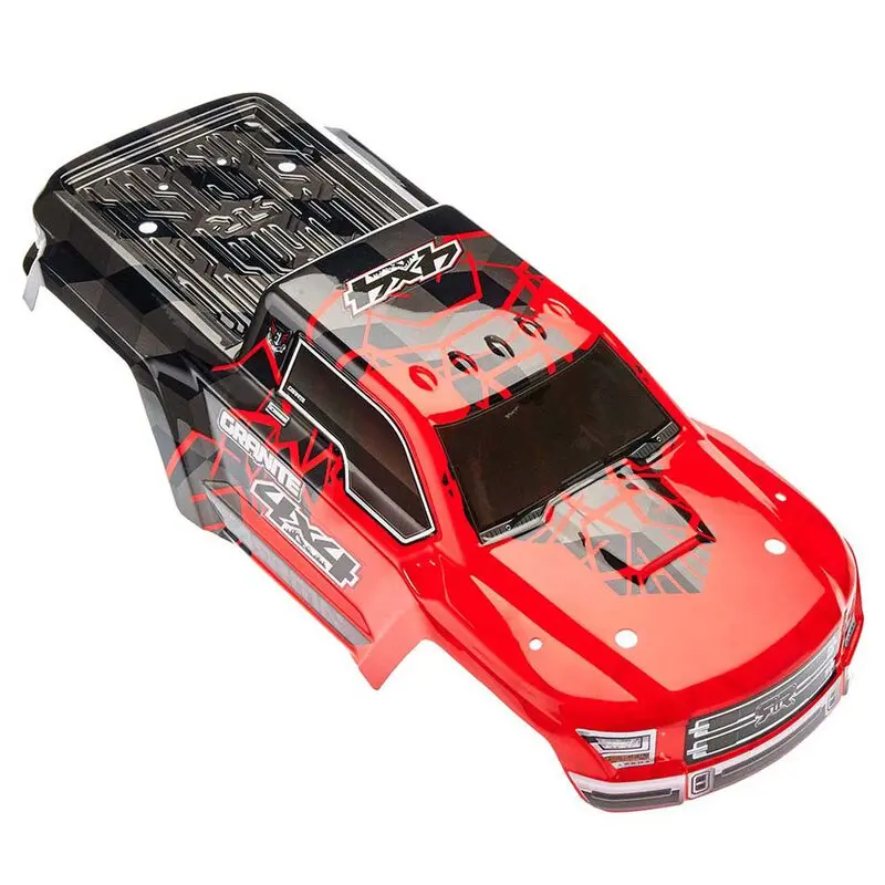 Painted Body With Decal Trim, Red: Granite 4X4 Mega - Arac3336 1