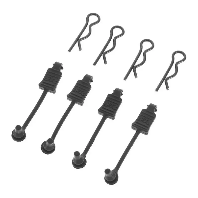 Arrma Body Clip Retainer 1/8 Scale Black (4) - Arac3447 1