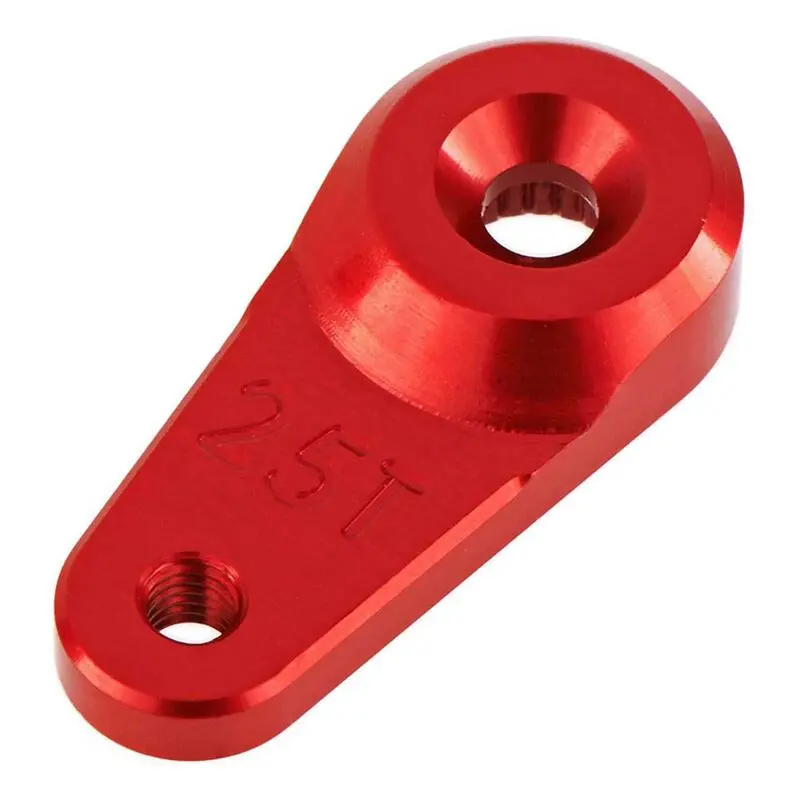 Servo Horn Metal 25T Aluminum Red 1