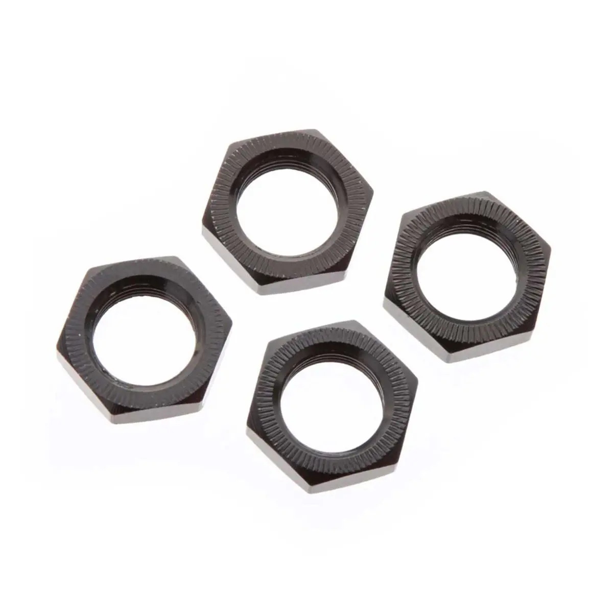 Wheel Nut Aluminum 17Mm Black (4) - Arac9763 1