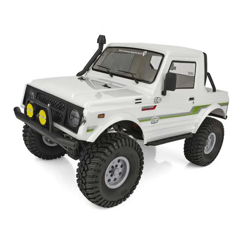 1/10 Enduro Bushido Brushed Trail Truck Rtr, White - Asc40118 1