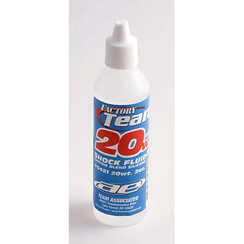 Factory Team Silicone Shock Fluid, 20Wt (200 Cst) 2Oz - Asc5421 1