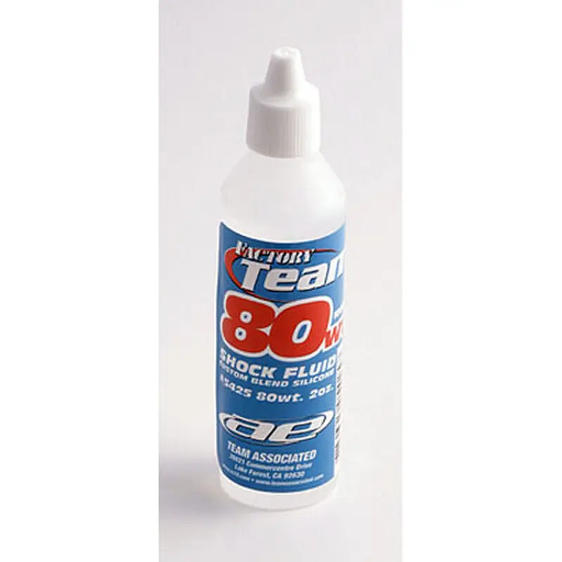 Factory Team Silicone Shock Fluid, 80Wt (1000 Cst) 2Oz - Asc5425 1