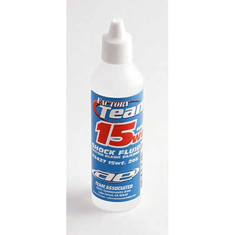 Factory Team Silicone Shock Fluid, 15Wt (150 Cst) 2Oz  - Asc5427 1
