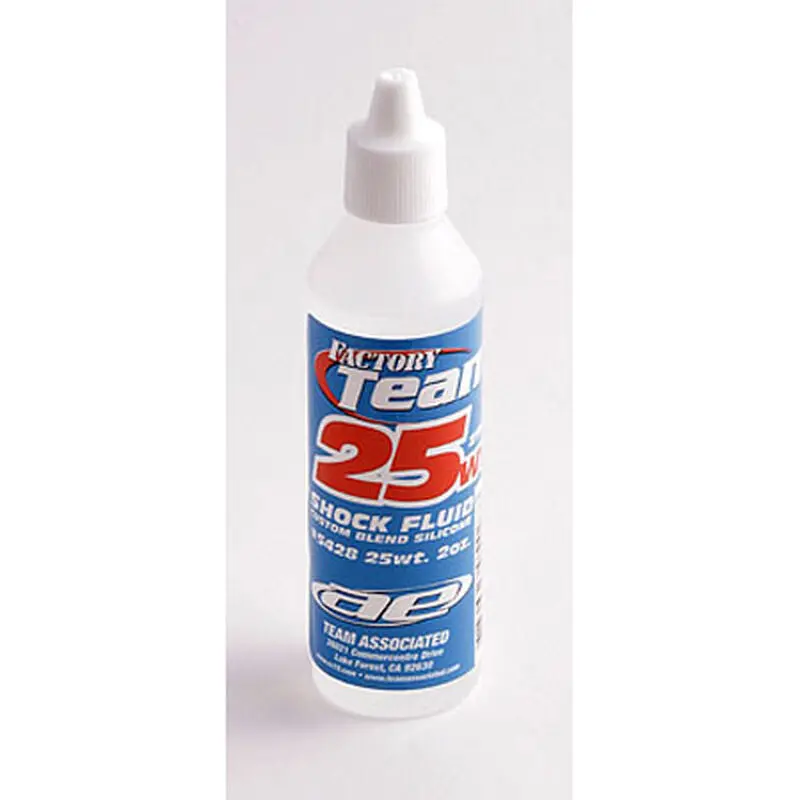 Factory Team Silicone Shock Fluid, 25Wt (275 Cst) 2Oz - Asc5428 1