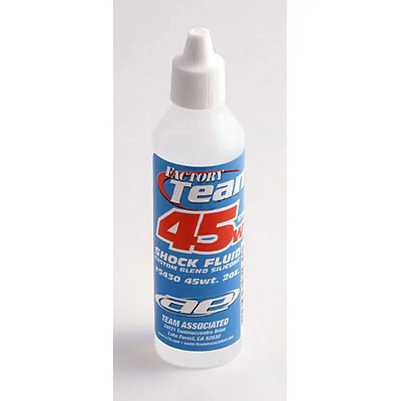 Factory Team Silicone Shock Fluid, 45Wt (575 Cst) 2Oz - Asc5430 1