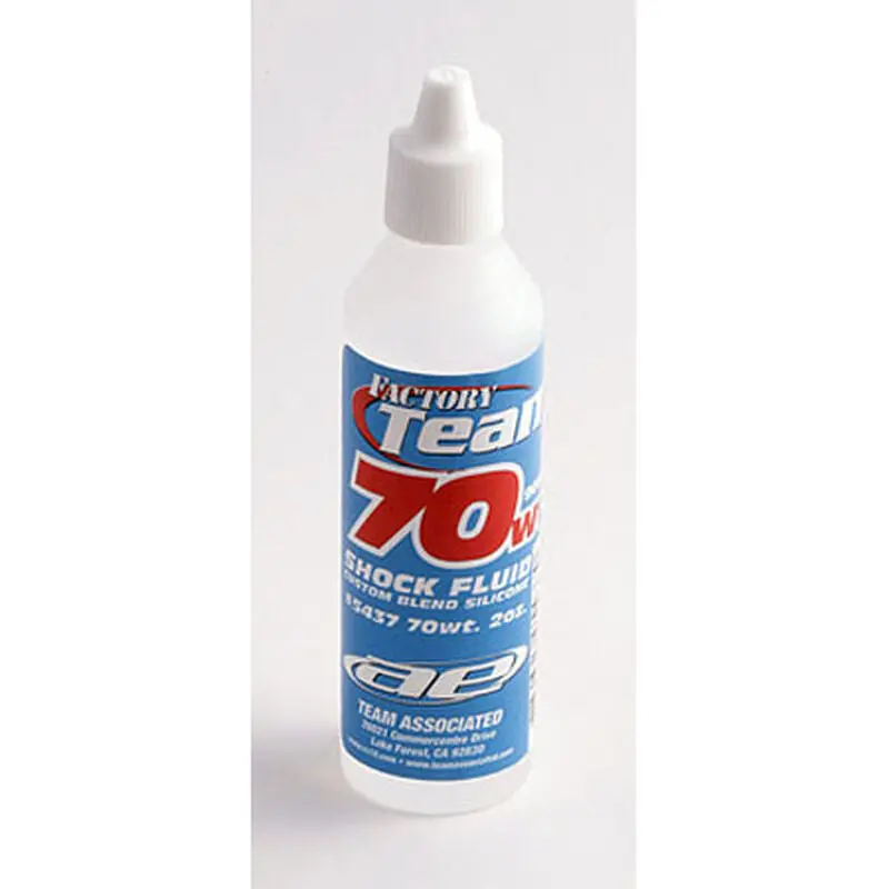 Factory Team Silicone Shock Fluid, 70Wt (900 Cst) 2Oz - Asc5437 1