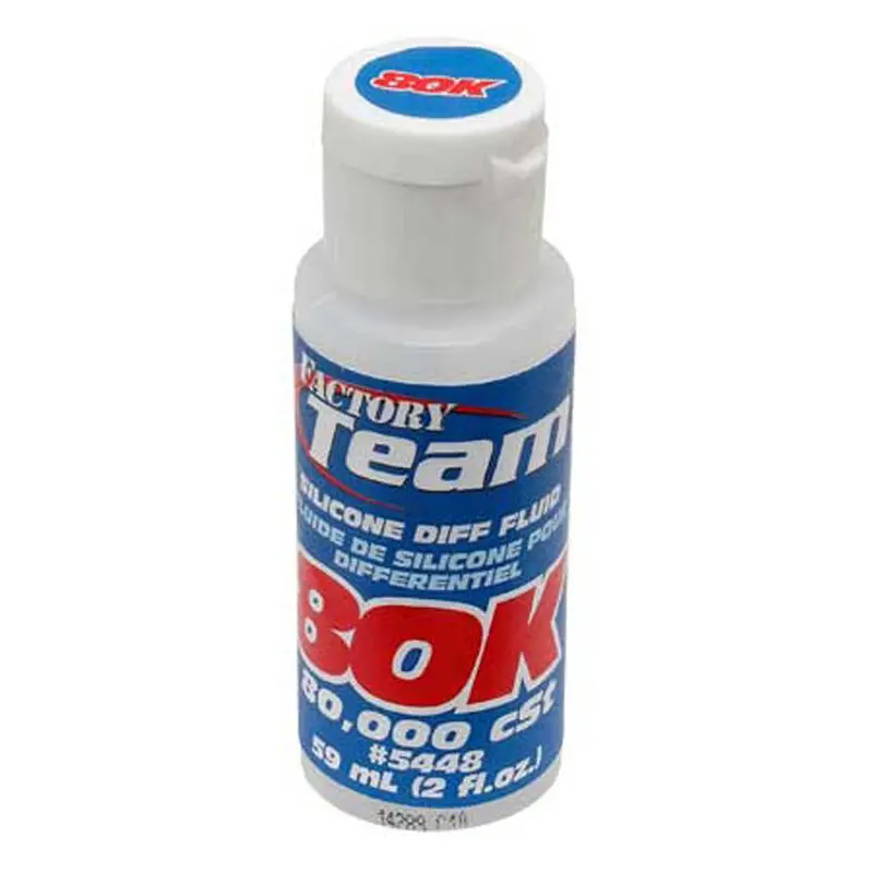 Factory Team Silicone Diff Fluid, 80,000 Cst 2Oz - Asc5448 1
