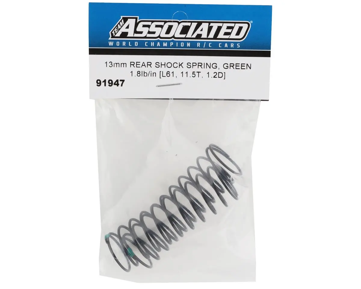Associated 13Mm Rear Shock Spring (61Mm) 1