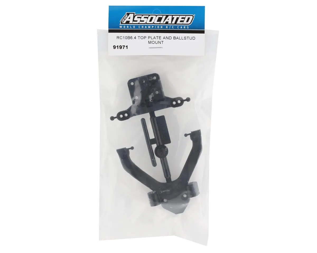 Team Associated Rc10b6.4 Top Plate & Ball Stud Mount 1