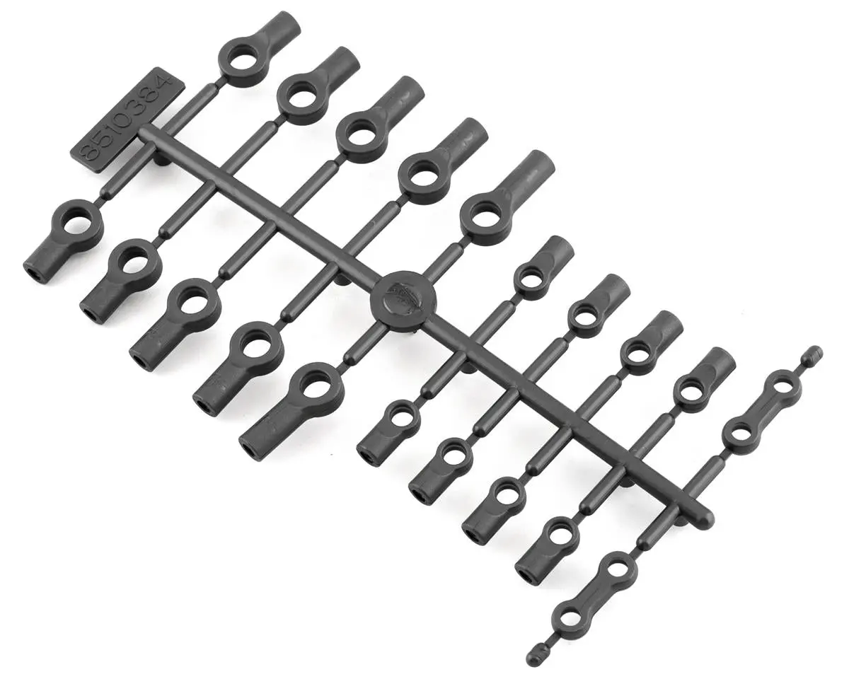 Team Associated Rc10b6.4 13Mm Shock Rod End Set 1
