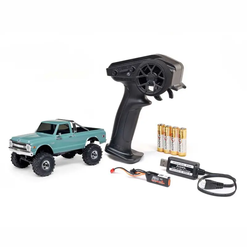 Axial 1/30 Scx30 Chevrolet K10 4X4 Rtr Brushed Rock Crawler (Battery & Charger Included) (Choose Color) 1