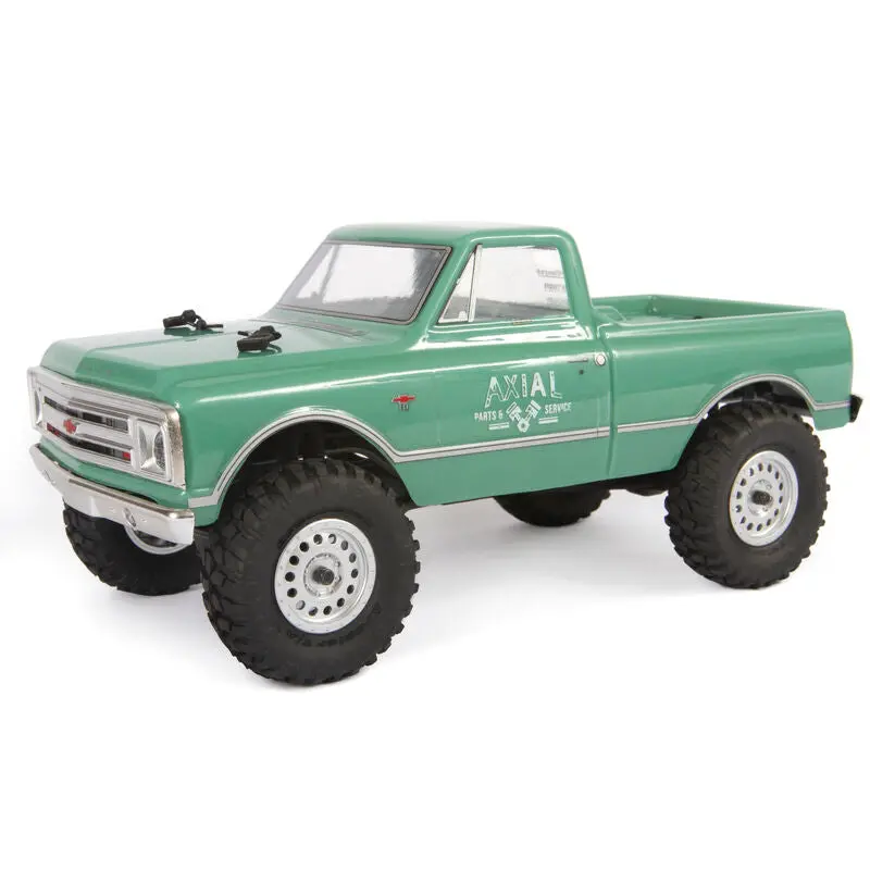 1/24 Scx24 1967 Chevrolet C10 4Wd Truck Brushed Rtr, Green 1