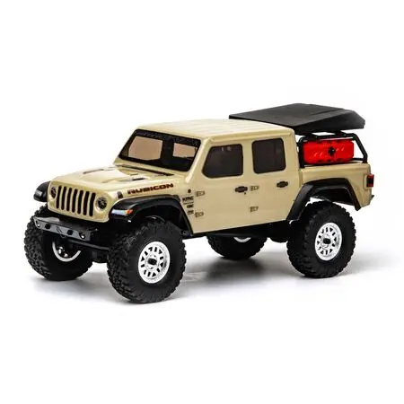 1/24 Scx24 Jeep Jt Gladiator 4Wd Rock Crawler Brushed Rtr, Beige - Axi00005t1 1