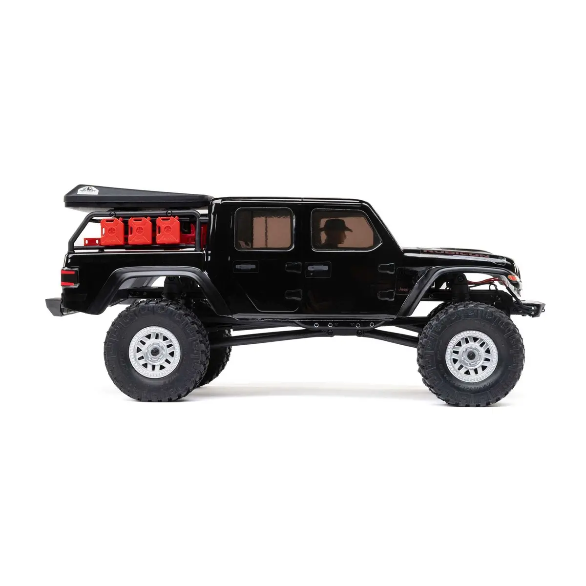 Axial 1/24 Scx24 Jeep Jt Gladiator 4Wd Rock Crawler Brushed Rtr, Black 2