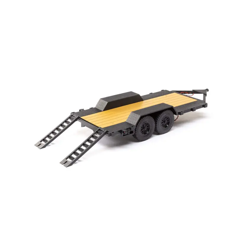 1/24 Scx24 Flat Bed Vehicle Trailer - Axi00009 1