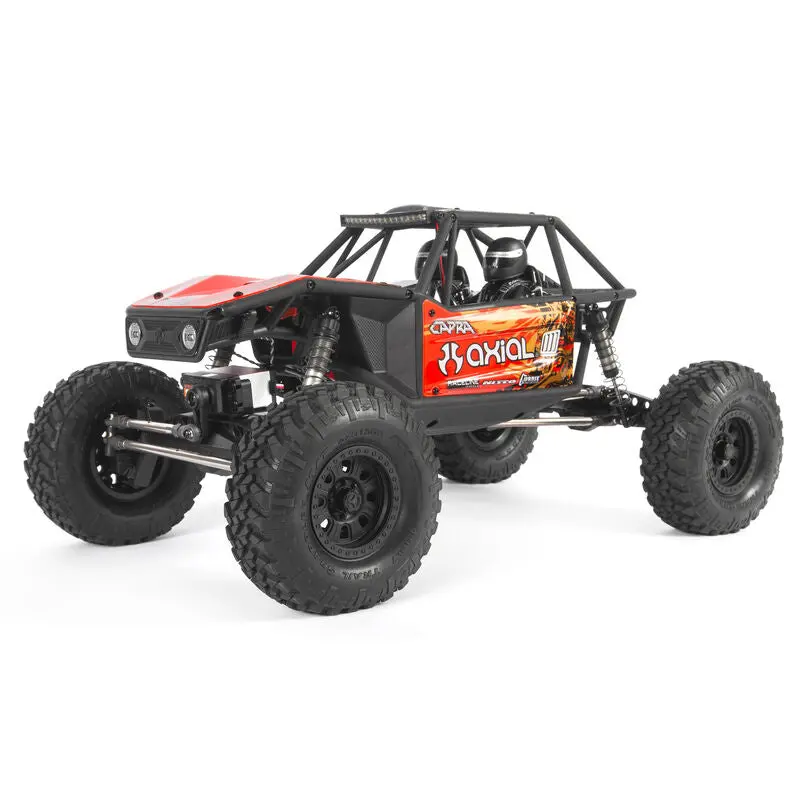 1/10 Capra 1.9 Unlimited 4Wd Trail Buggy Brushed Rtr, Red 1