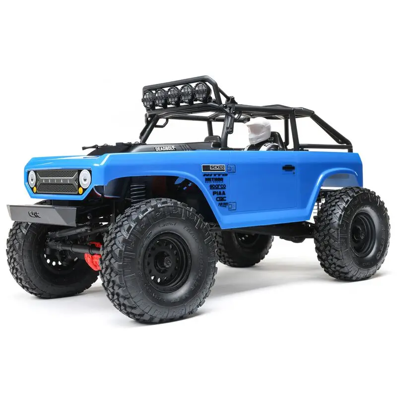 1/10 Scx10 Ii Deadbolt 4X4 Brushed Rtr 1