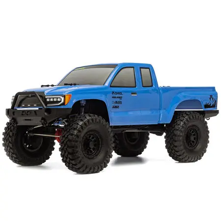 1/10 Scx10 Iii Base Camp 4Wd Rock Crawler Brushed Rtr, Blue - Axi03027t1 1