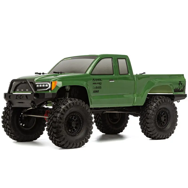 1/10 Scx10 Iii Base Camp 4Wd Rock Crawler Brushed Rtr, Green - Axi03027t2 1