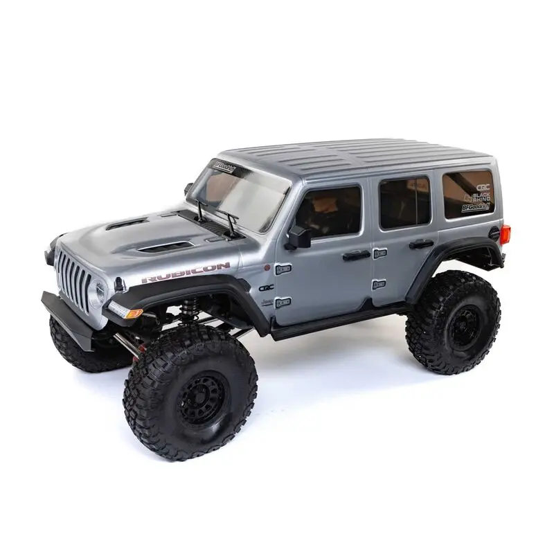 1/6 Scx6 Jeep Jlu Wrangler 4Wd Rock Crawler Rtr Silver - Axi05000t2 1