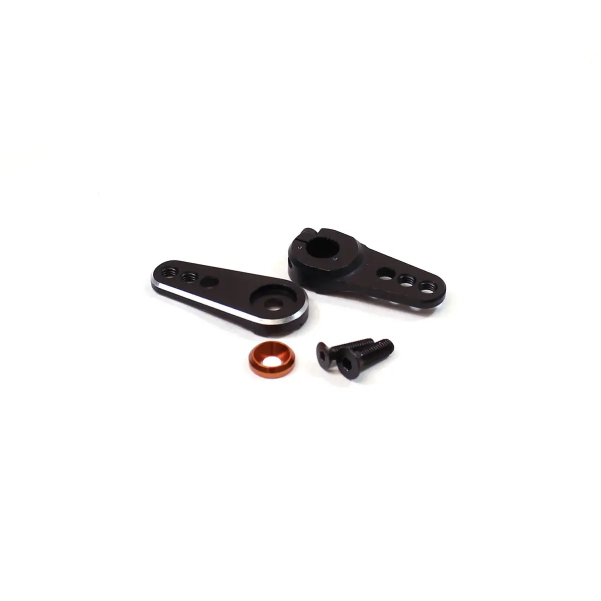 Racers Edge Aluminum Clamping Adjustable Double Servo Arm, 25 Tooth, For Savox Or Futaba 1