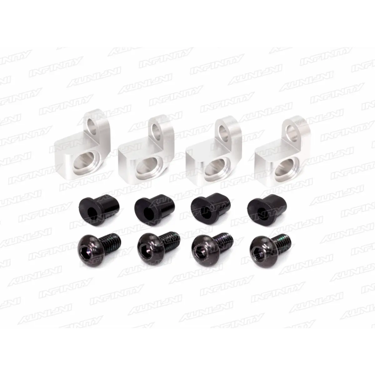 Infinity Aluminum Front Lower Arm Holder Set - 4Pcs (If18-2) 1