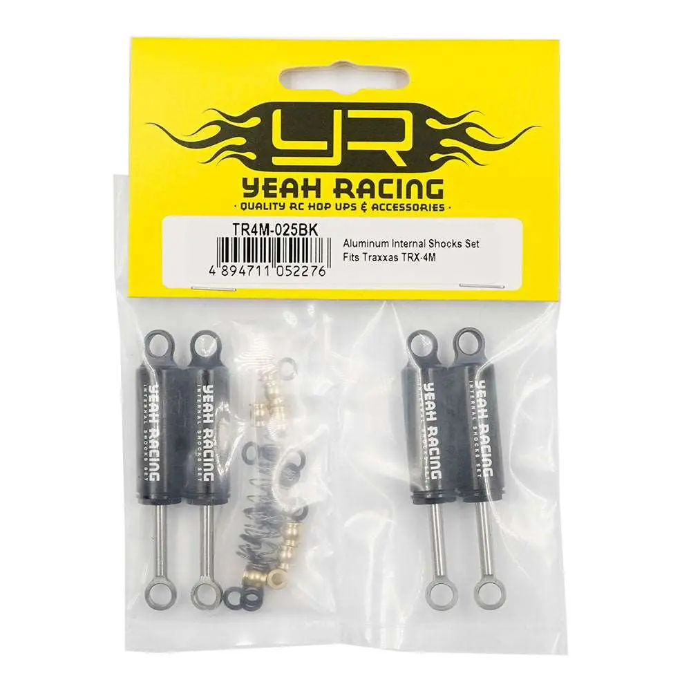 Yeah Racing Aluminum Internal Shocks Set Fits Trx-4M 1
