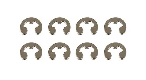 Associated 1:14 Shock Piston E-Clip (8) 1
