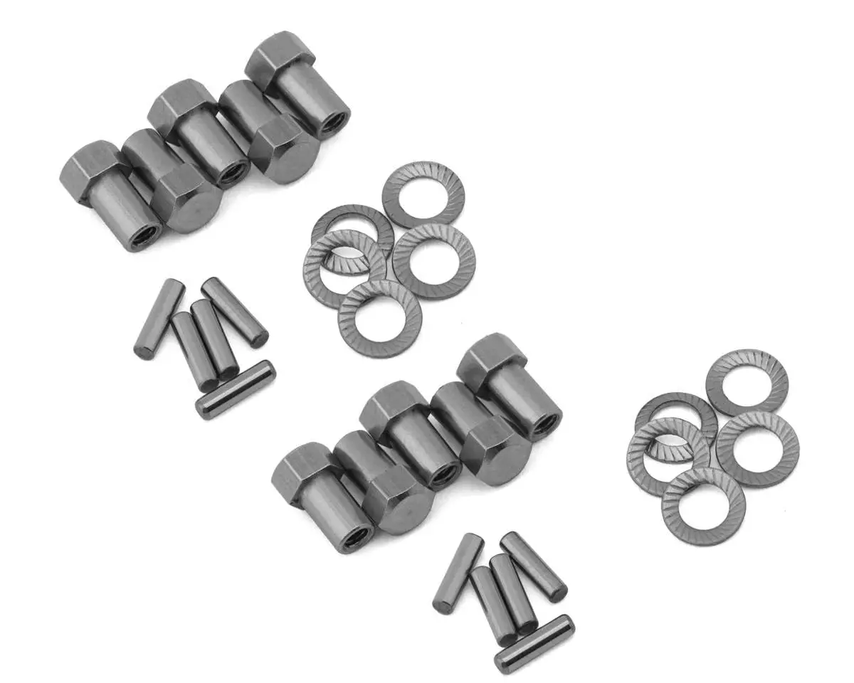 Treal Hobby Axial Scx24 Extended Wheel Hub Hardware 1