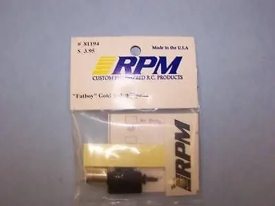 Rpm "Fatboy" Gold Sedan Pipe #81194 1