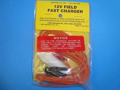 Mcdaniel 12V Field Fast Charge For On Board #134 1