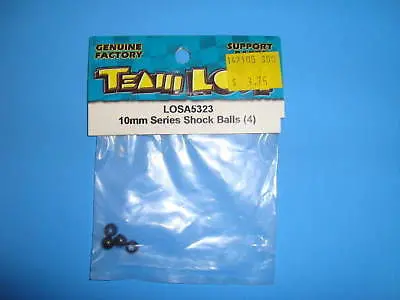 Team Losi 10Mm Series Shock Balls (4) #A-5323 1