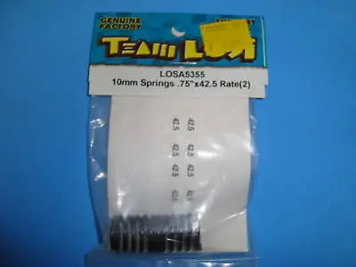 Team Losi 10Mm Springs .75"X42.5 Rate (2 Pcs) #A-5355 1