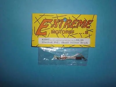 Extreme Motorsports Slotted Dbl Shunt Slvr Brush #3007 1