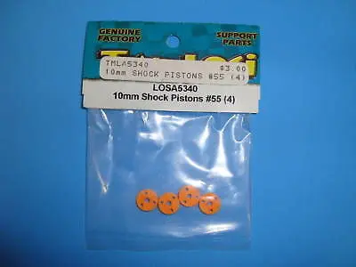 Team Losi 10Mm Shock Pistons #55(4) #A-5340 1
