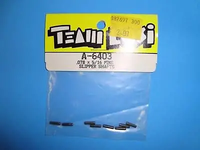Team Losi .078 X 5/16 Pins Slipper Shafts #A-6403 1