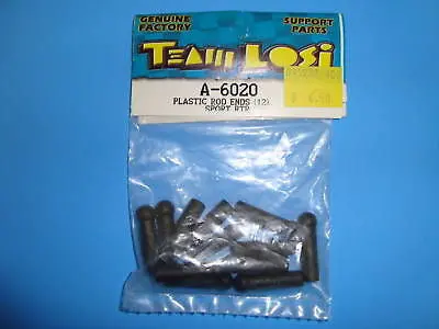Team Losi Plastic Rod Ends  (12) For Sport Rtr #A-6020 1
