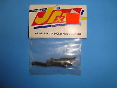 Team Losi 4-40X3/4 Socket Head Screws (10 Pcs.) #A-6205 1