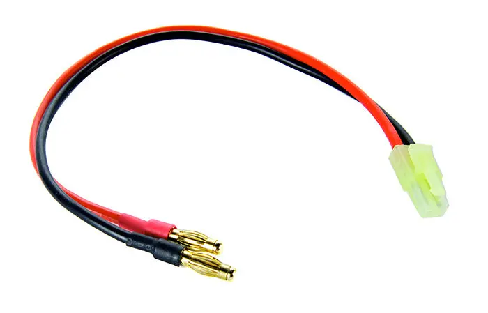 Lectron Pro Mini Tamiya Charging Adapter With Banana Plugs 1